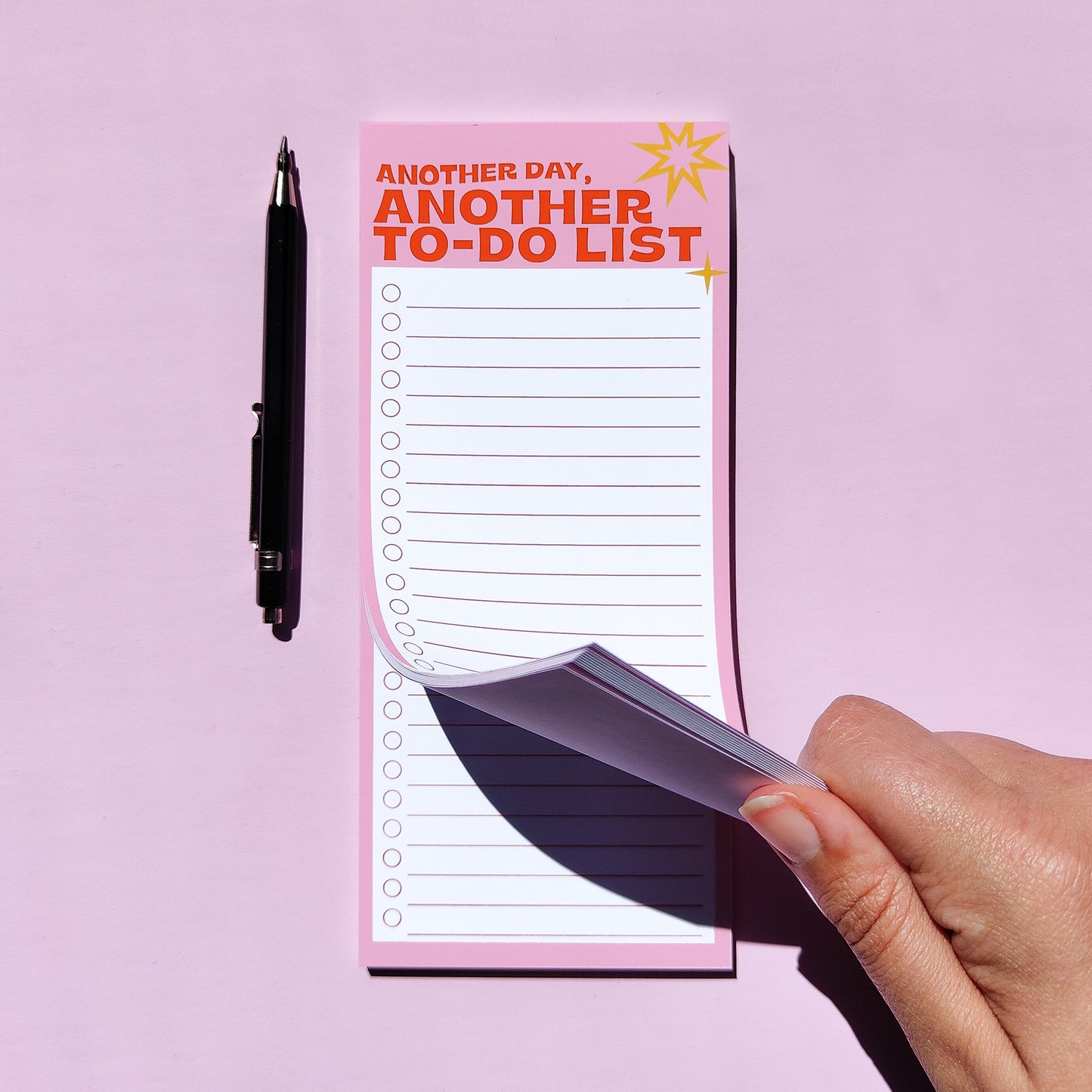 'Another Day, Another To-Do List' DL Notepad
