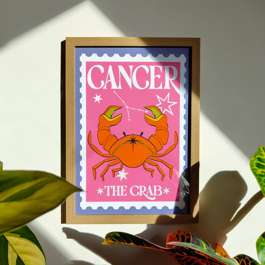 'Cancer: Stamp' Print