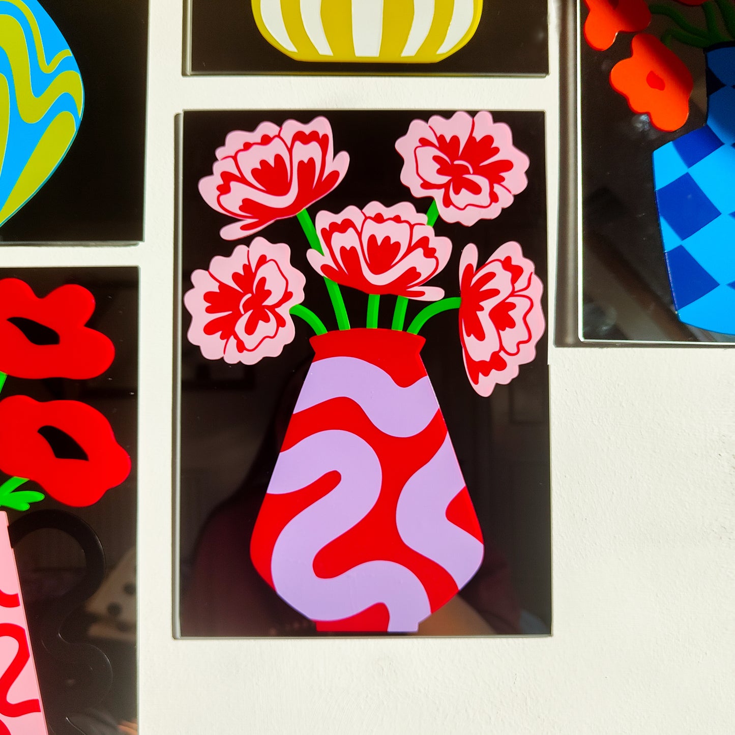 'Flourish Vase' Mirror