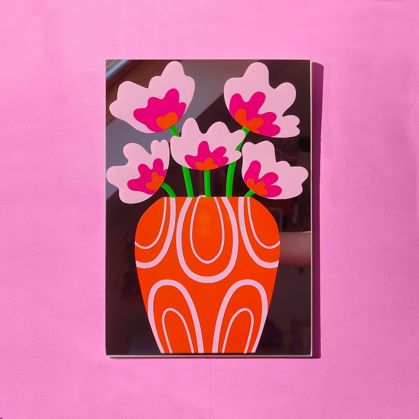 'Floweret Vase' Mirror