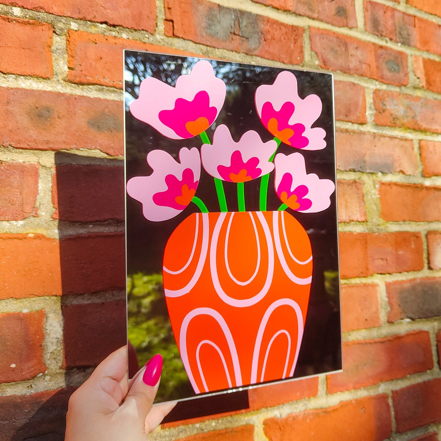 'Floweret Vase' Mirror