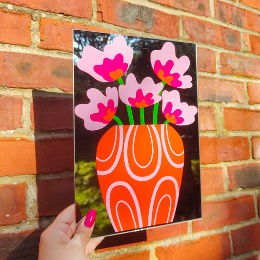 'Floweret Vase' Mirror
