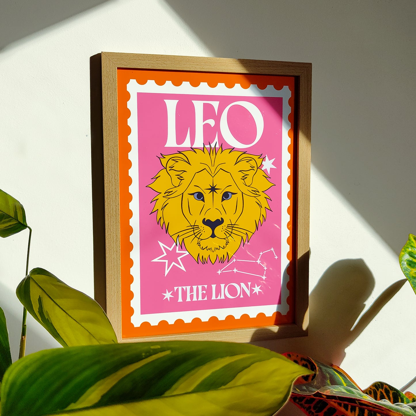 'Leo: Stamp' Print