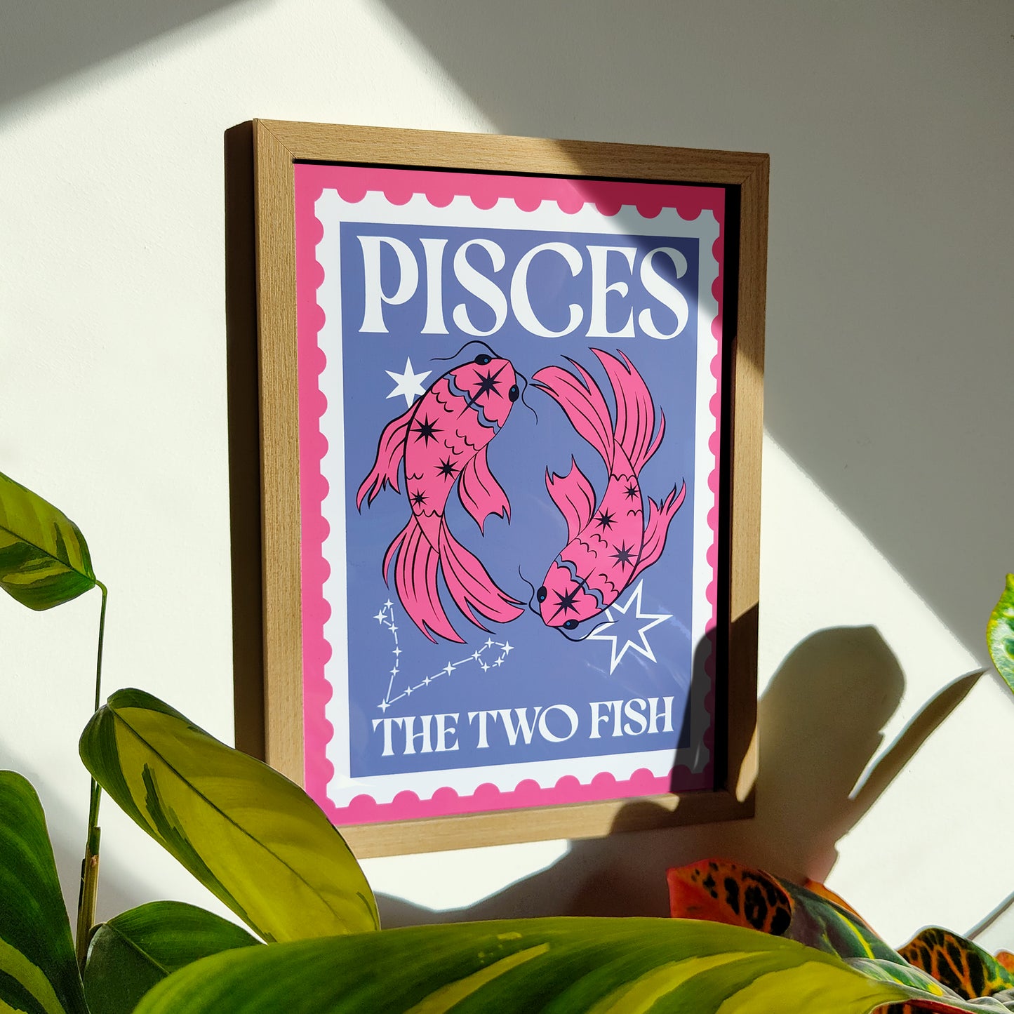 'Pisces: Stamp' Print