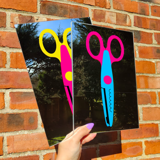 'Silly Scissor' Mirror
