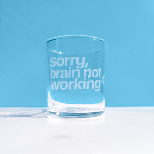 'Sorry, brain not working' Tumbler