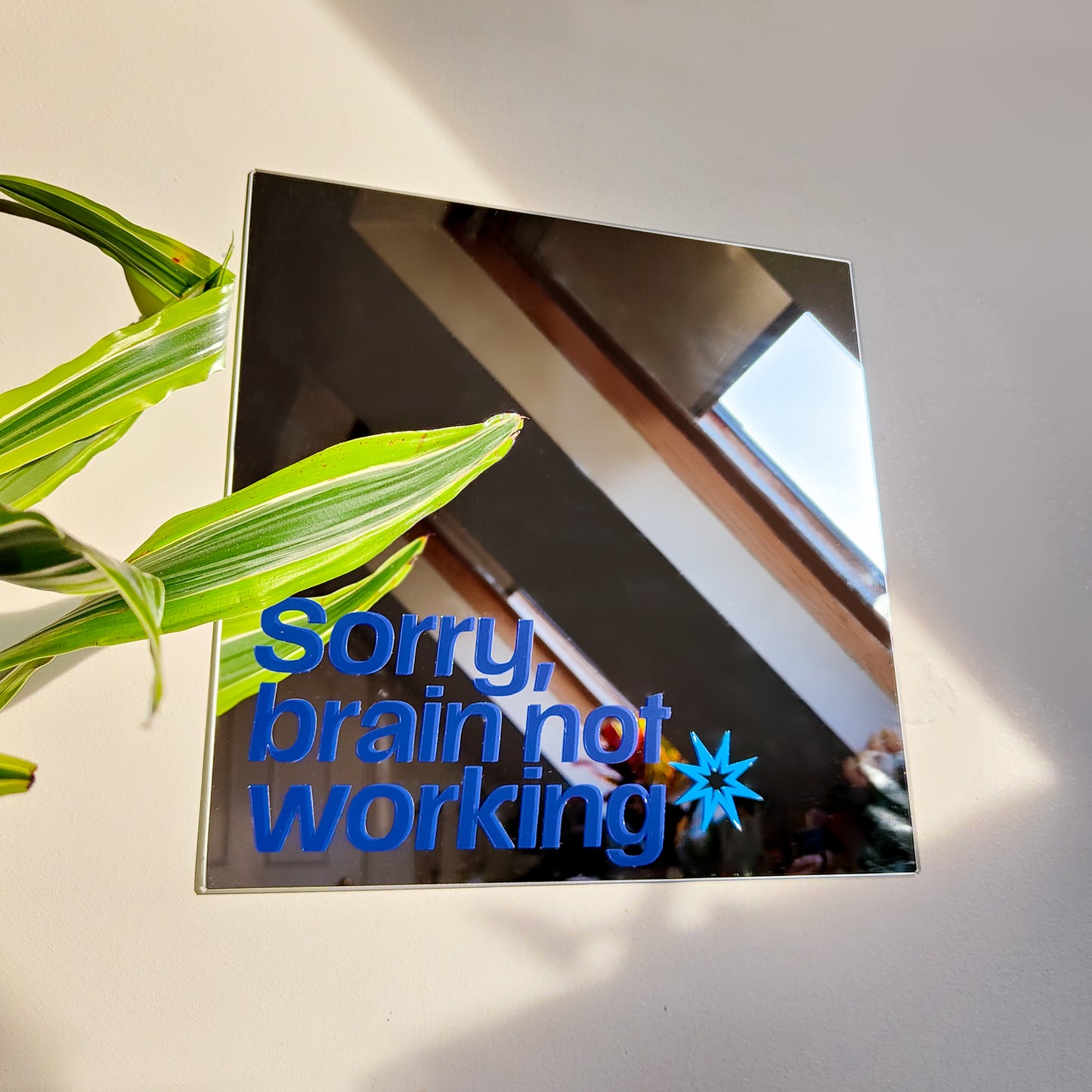 'Sorry brain not working' Mirror