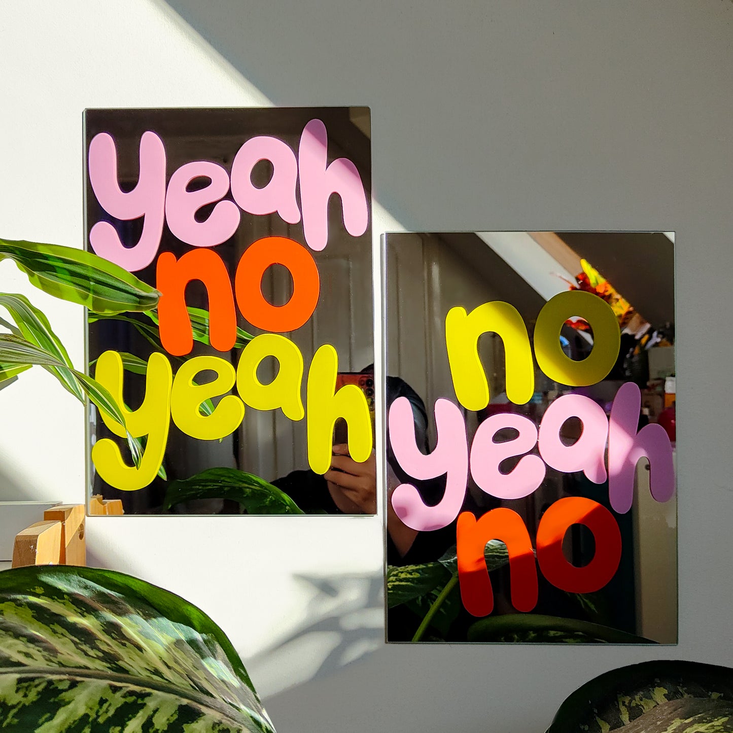 'no yeah no' Mirror
