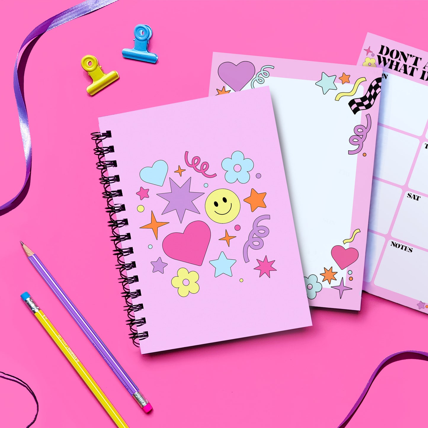 'Doodle' A5/A4 Notebook