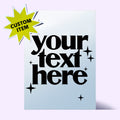 'Sparkle CUSTOM' Mirror