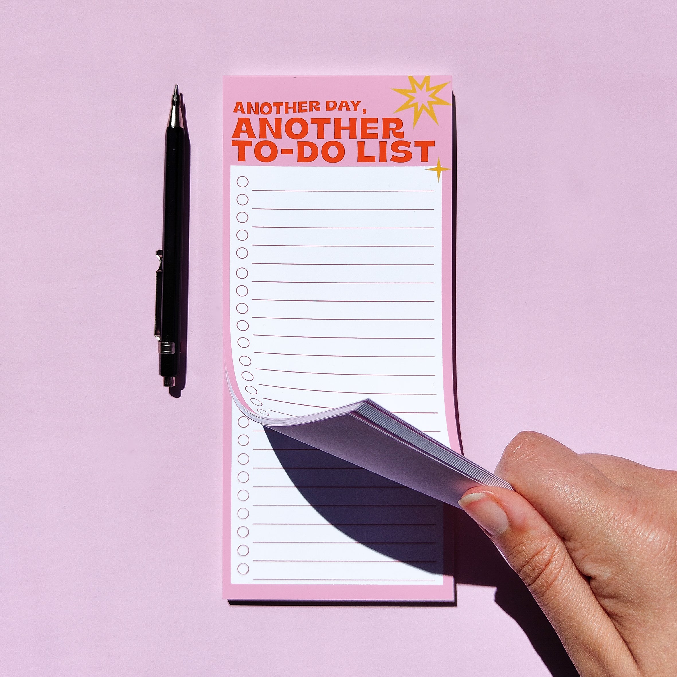 'Another Day, Another To-Do List' DL Notepad
