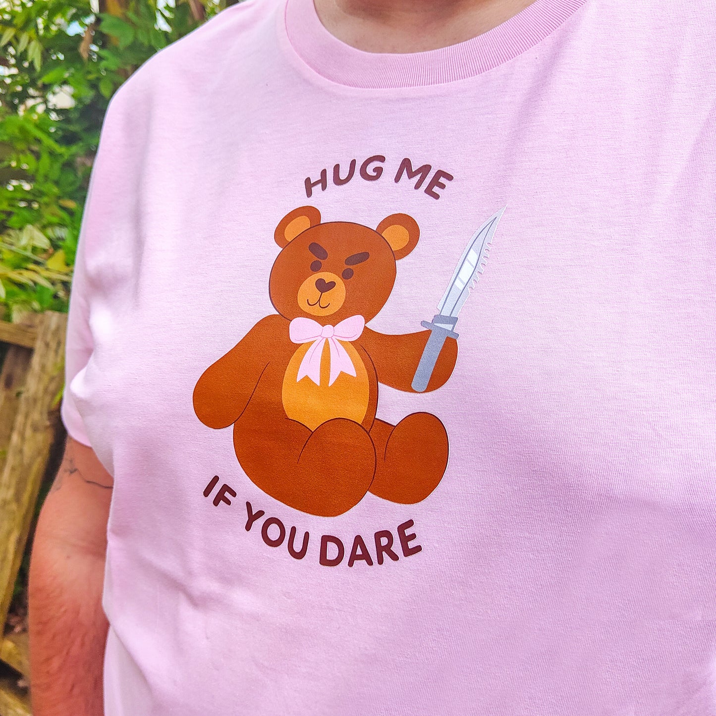 'Hug me, If you Dare' Unisex T-Shirt