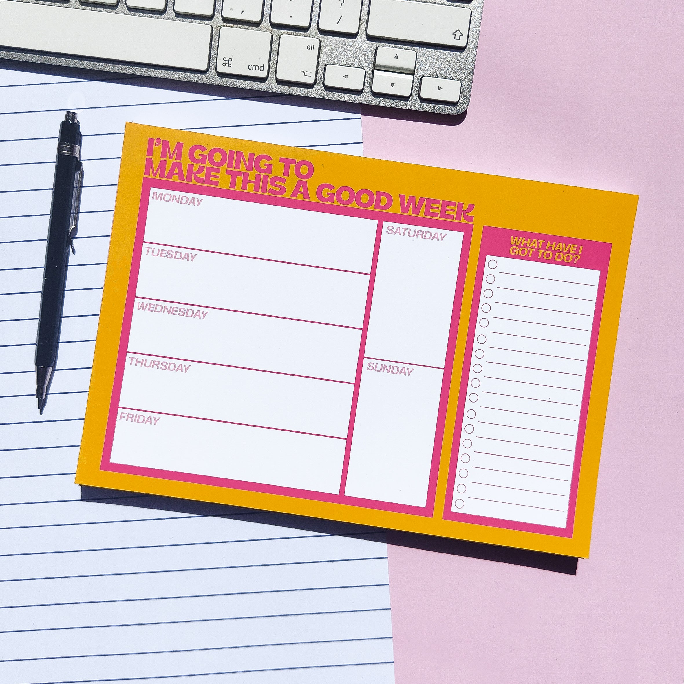 'I'm Going to make this a Good Week' A5 Week Planner