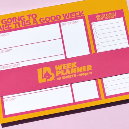 'I'm Going to make this a Good Week' A5 Week Planner