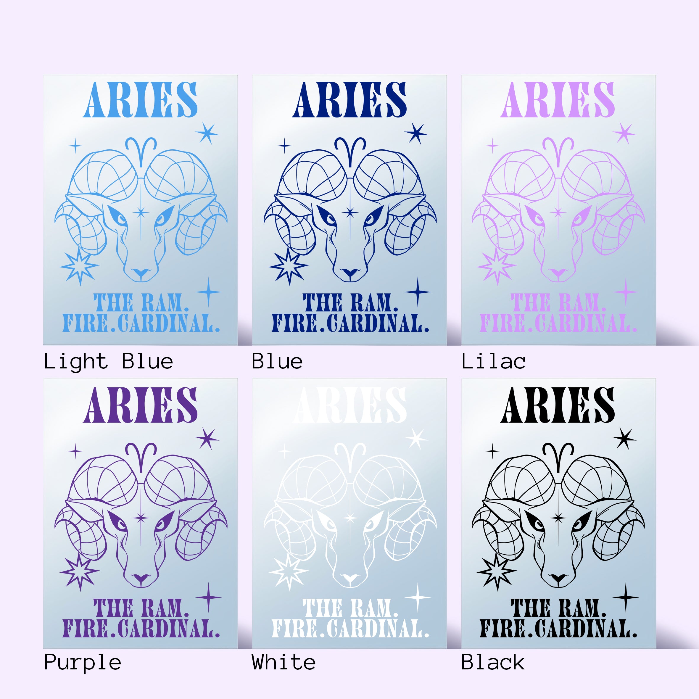 'ARIES: Star Sign' Mirror