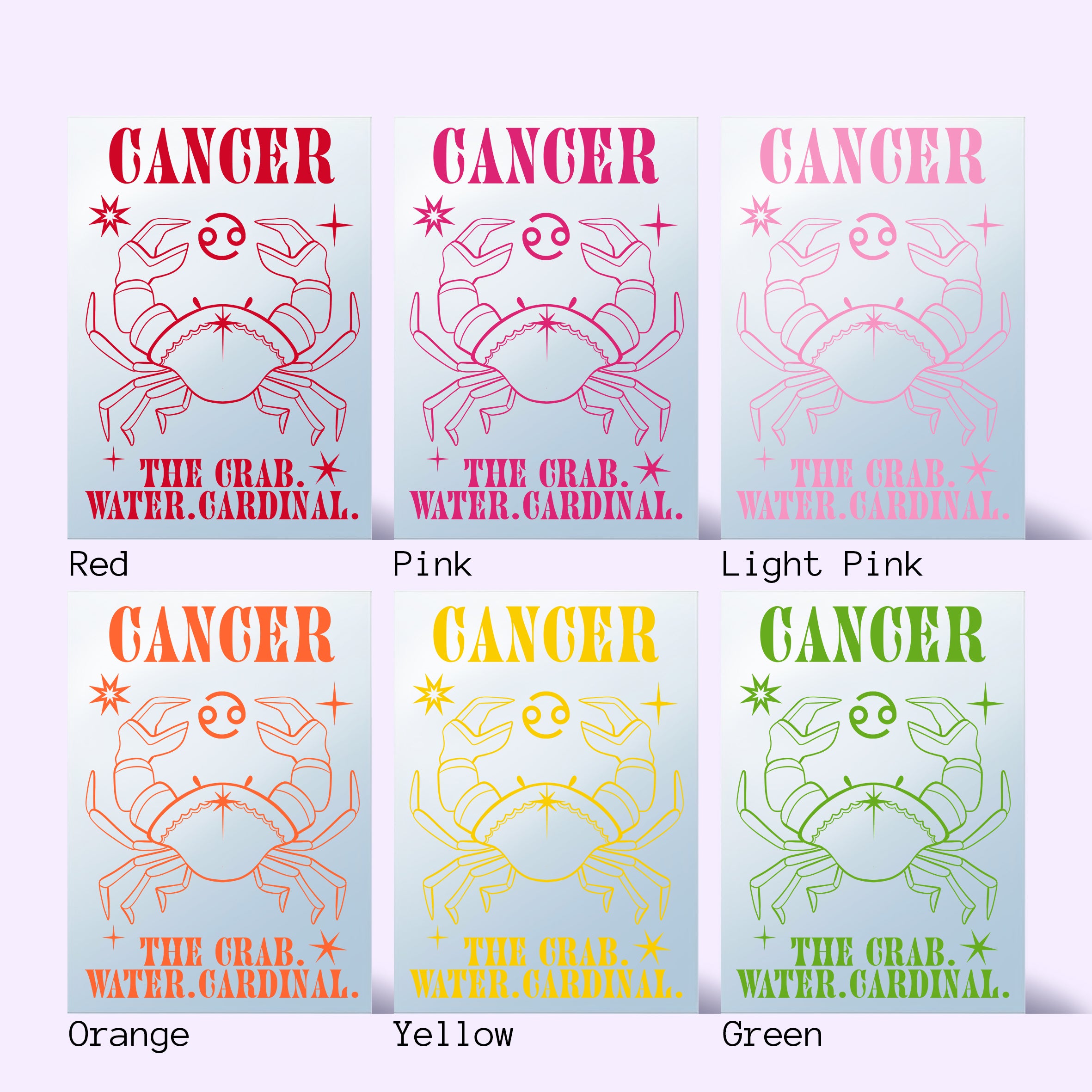 'CANCER: Star Sign' Mirror