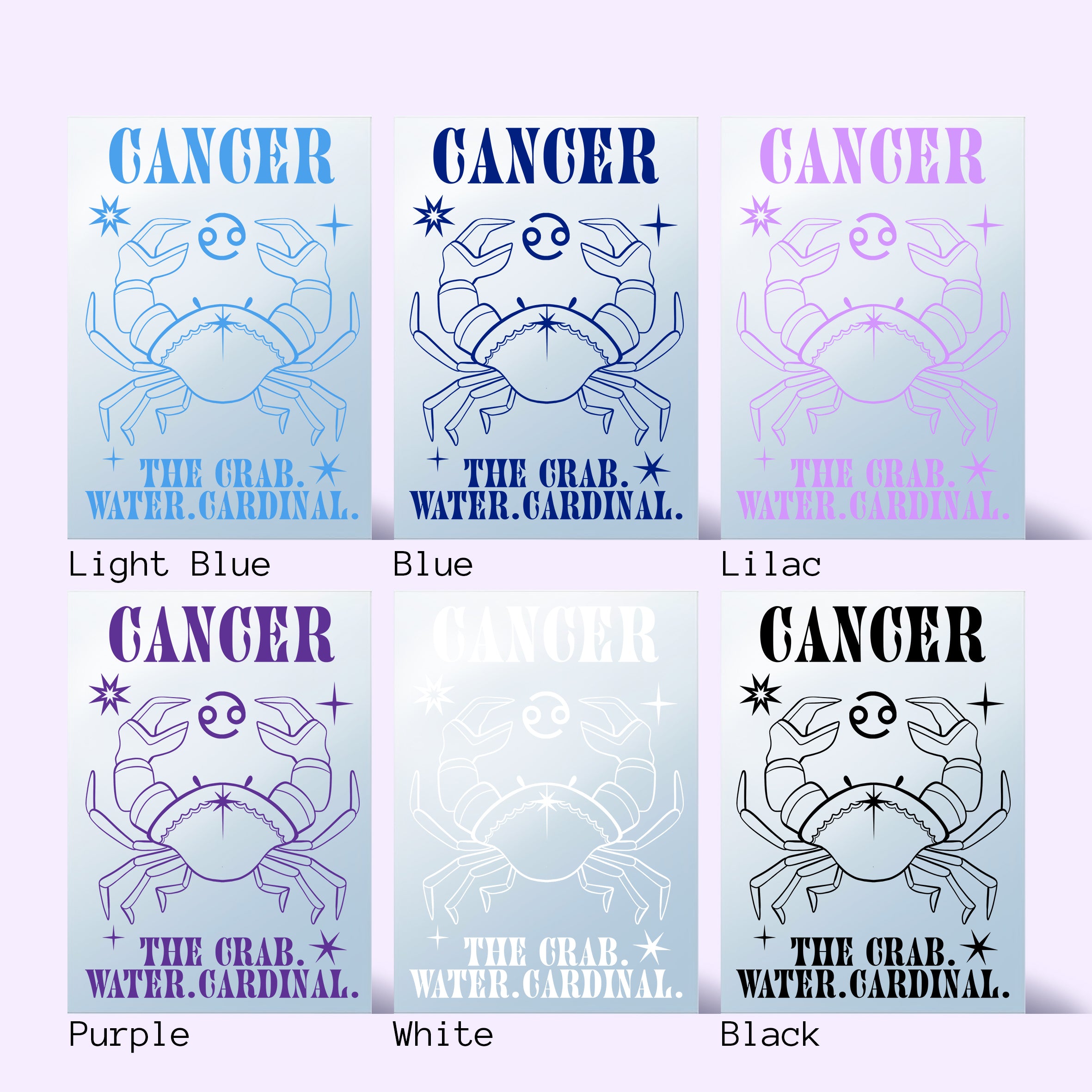'CANCER: Star Sign' Mirror