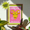 'Capricorn: Stamp' Print