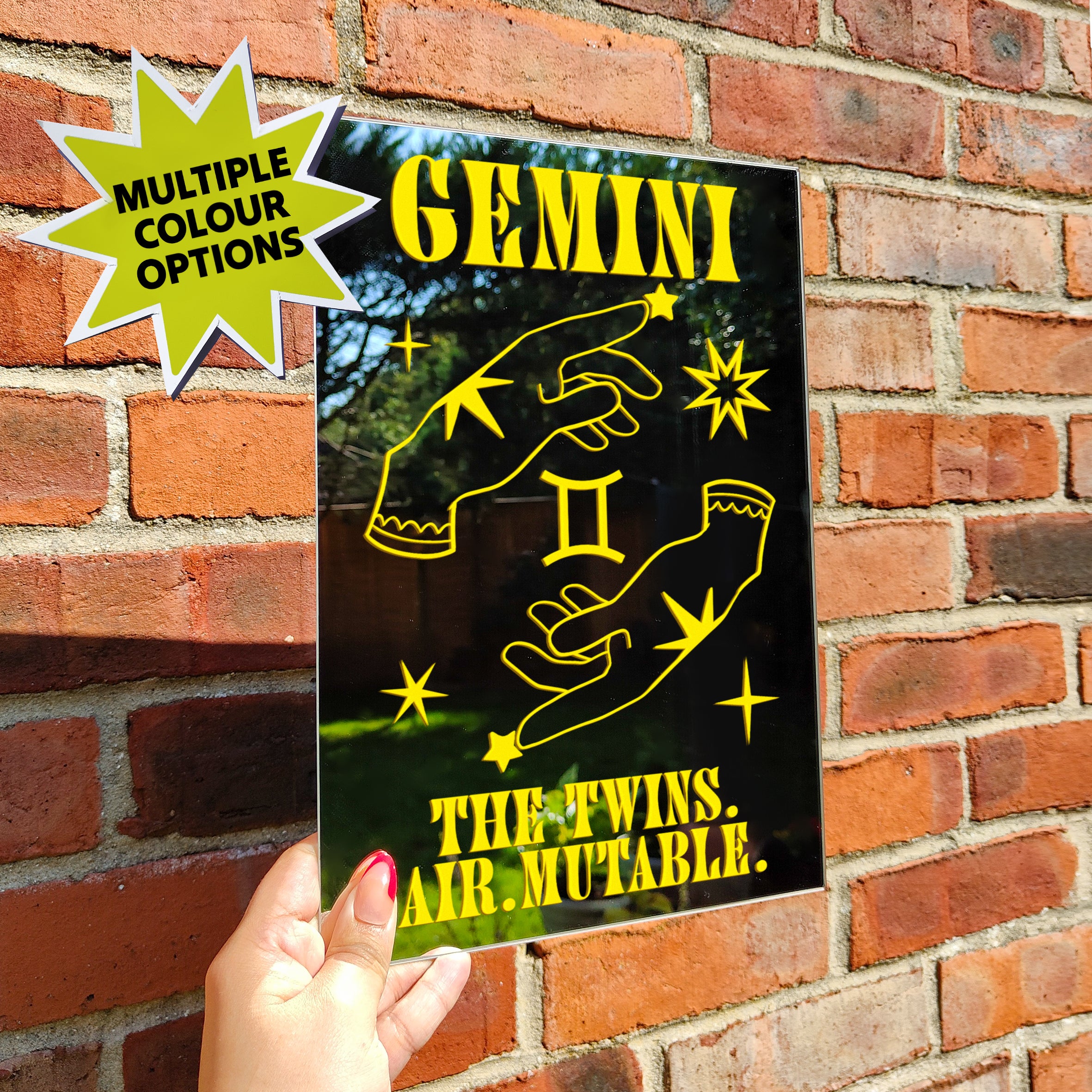 'GEMINI: Star Sign' Mirror