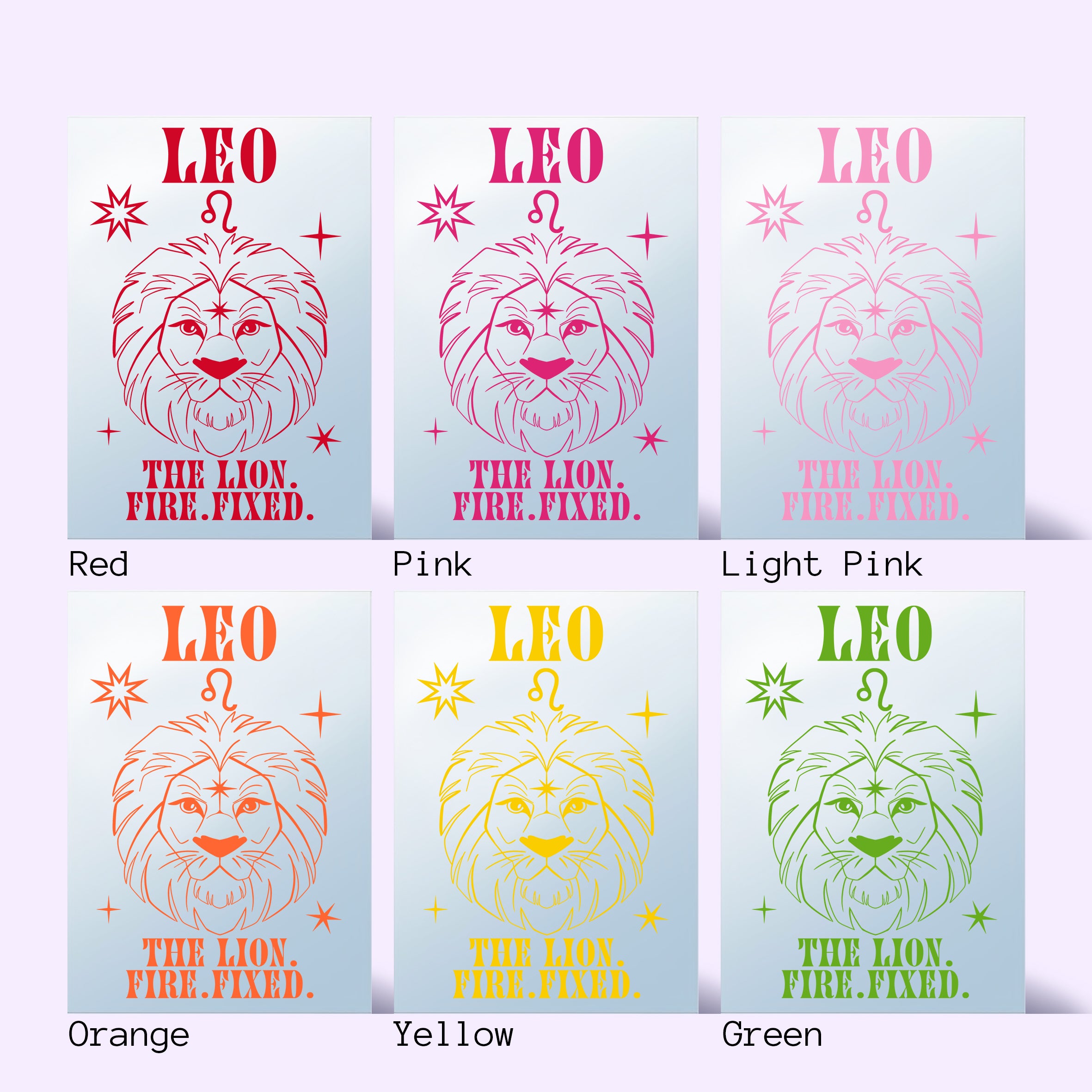'LEO: Star Sign' Mirror