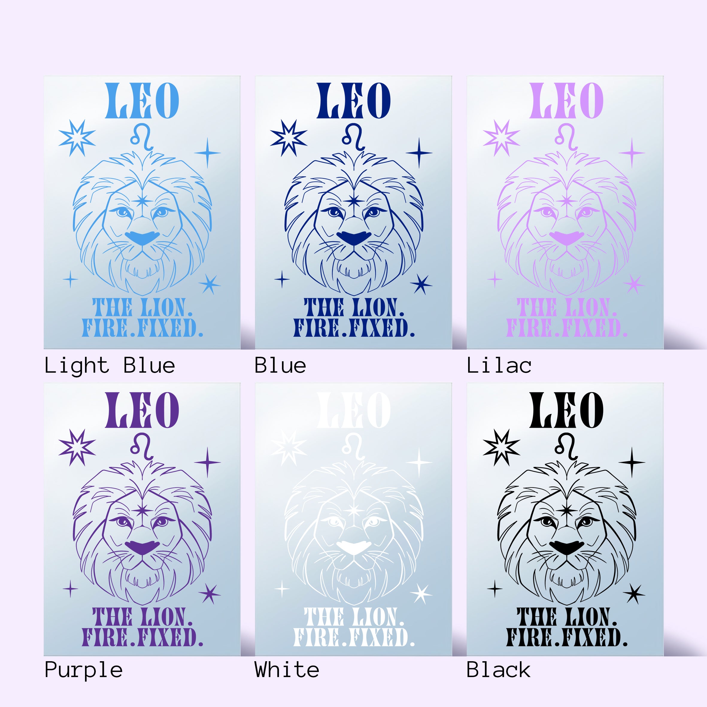 'LEO: Star Sign' Mirror