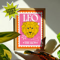 'Leo: Stamp' Print