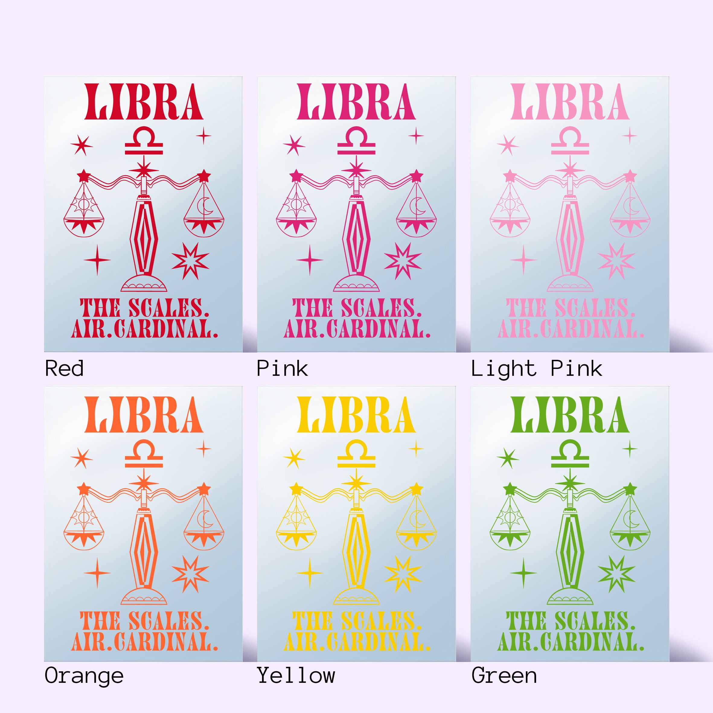 'LIBRA: Star Sign' Mirror
