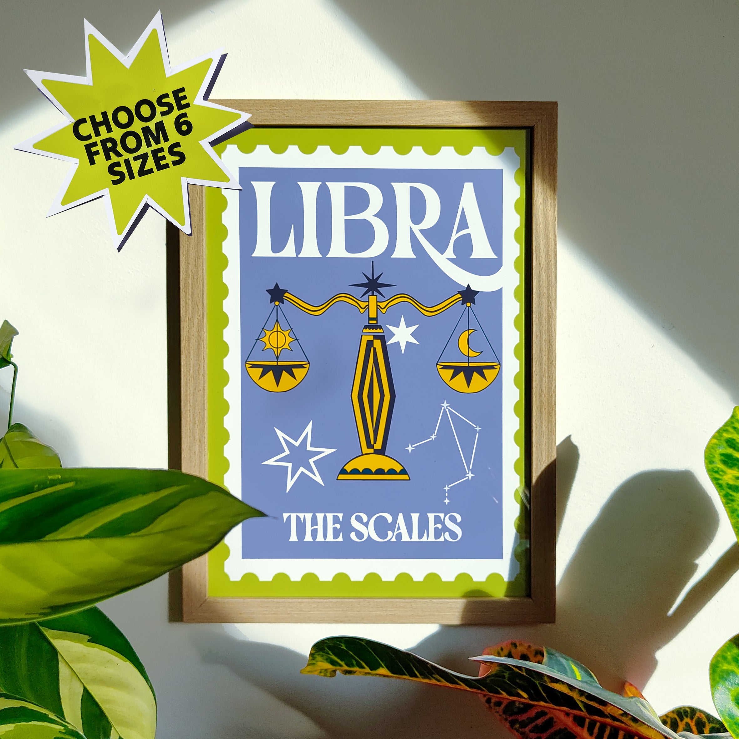 'Libra: Stamp' Print