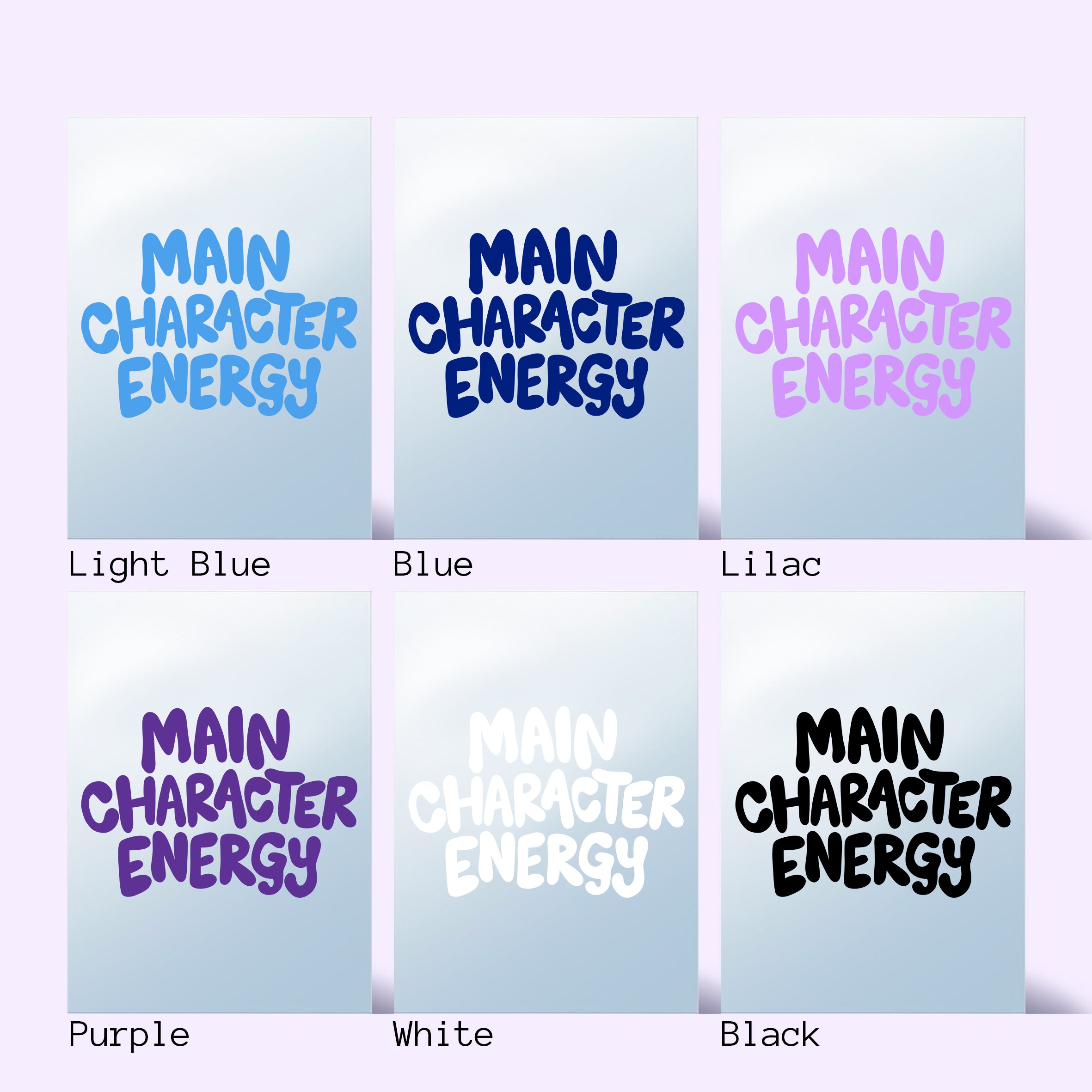 'Main Character Energy' Mirror