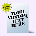 'Wavy CUSTOM' Mirror