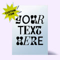 'Jumble CUSTOM' Mirror