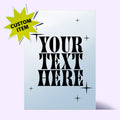 'Glimmer CUSTOM' Mirror