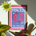 'Pisces: Stamp' Print