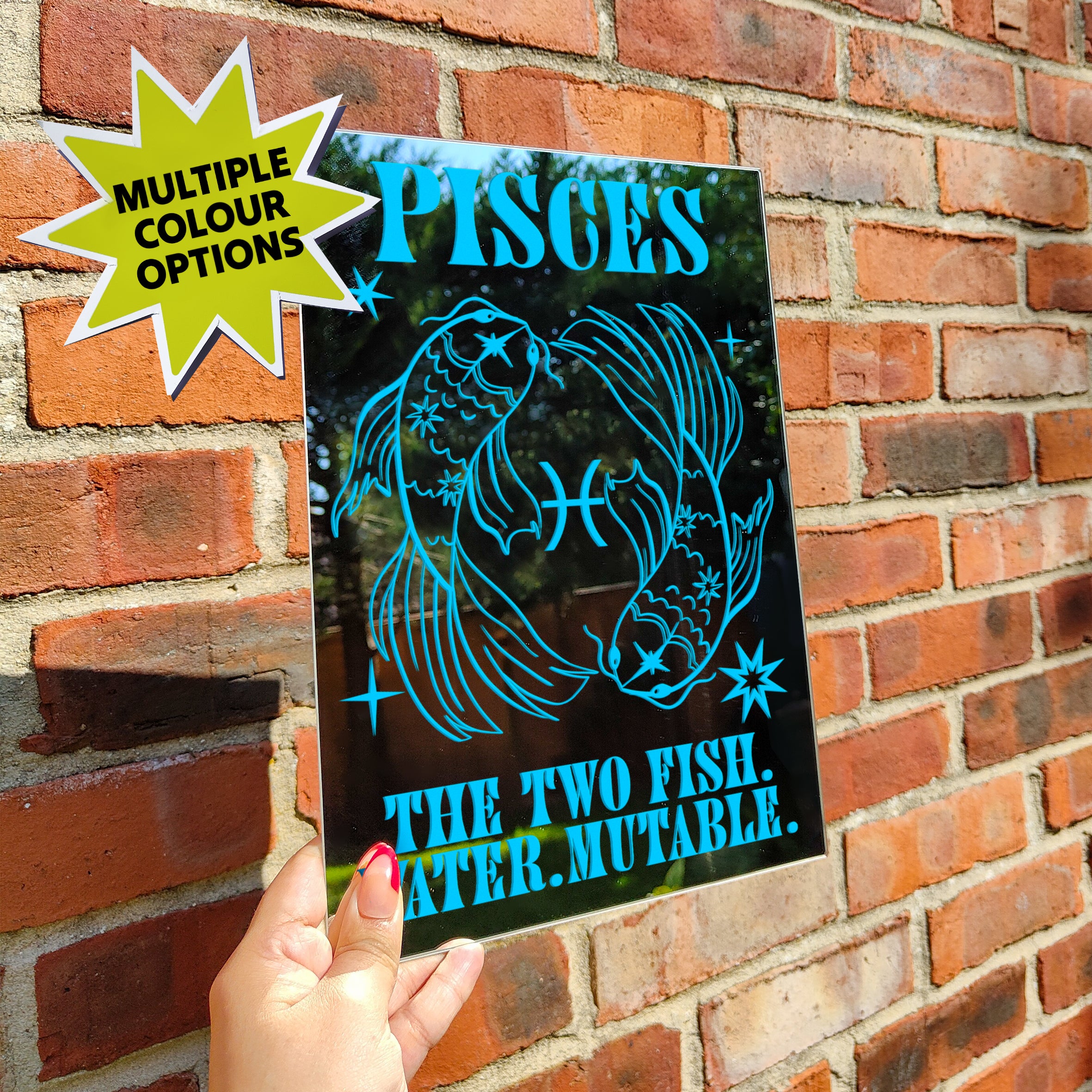 'PISCES: Star Sign' Mirror
