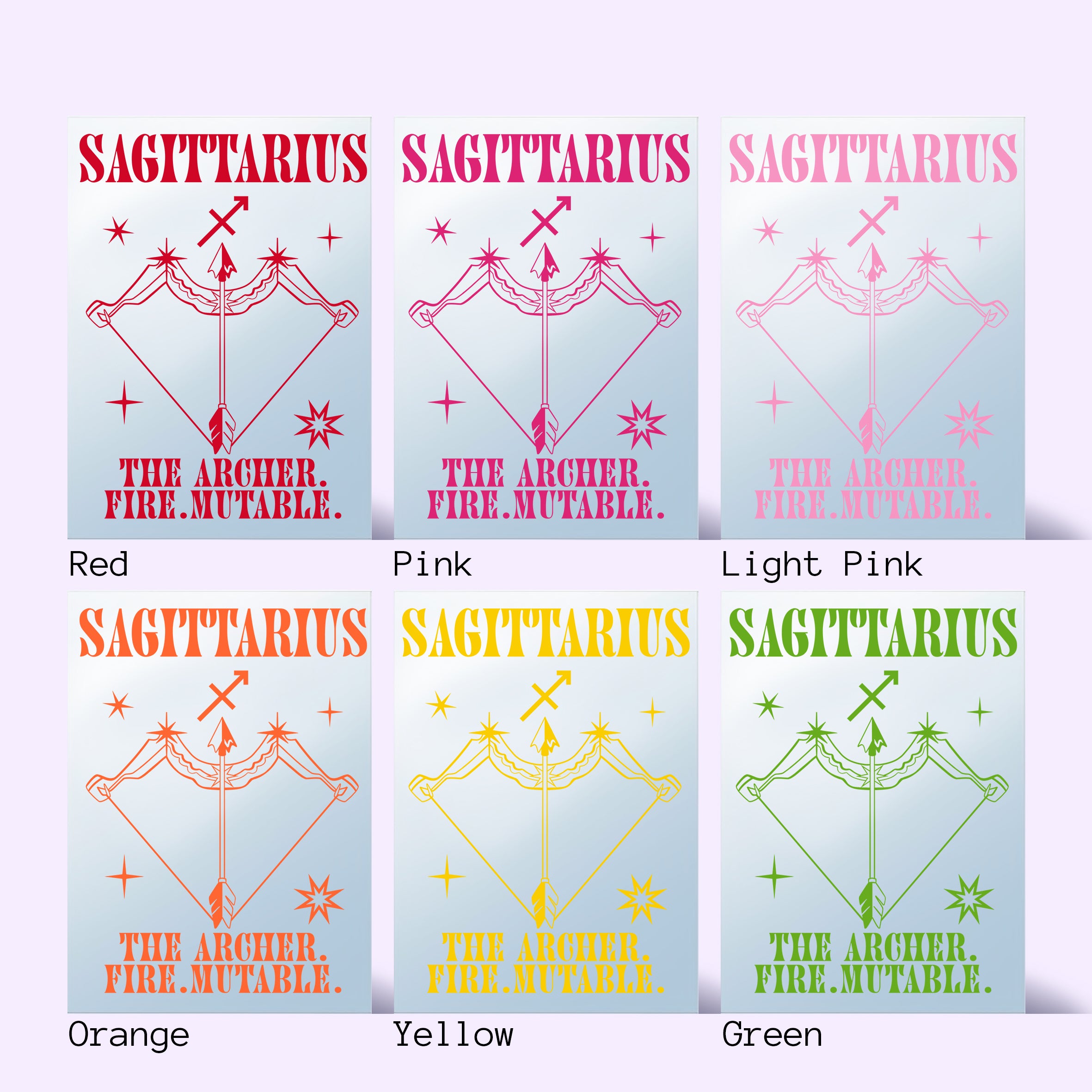'SAGITTARIUS: Star Sign' Mirror
