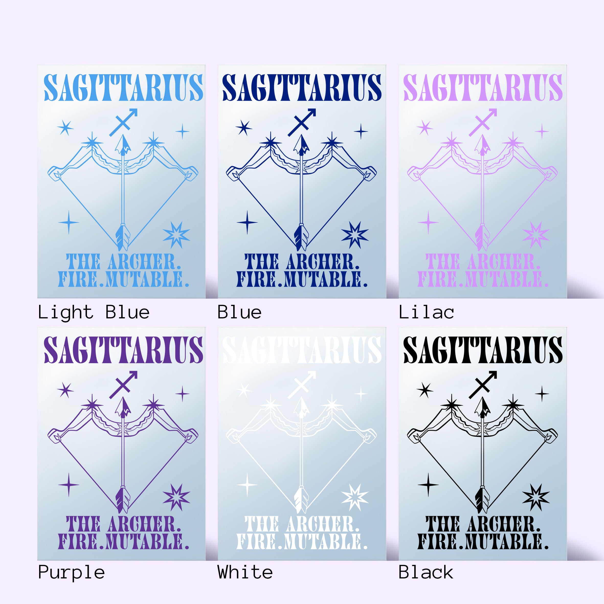 'SAGITTARIUS: Star Sign' Mirror