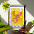 'Scorpio: Stamp' Print