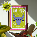 'Taurus: Stamp' Print