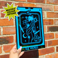 'The World' Mirror (Choose your colour)