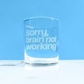 'Sorry, brain not working' Tumbler