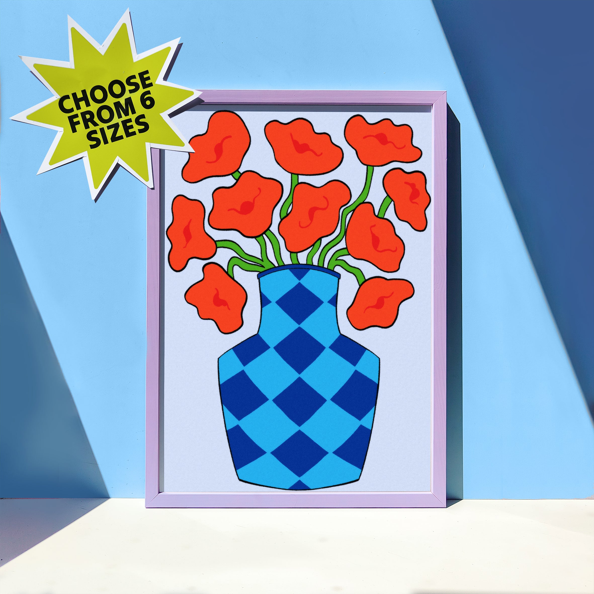 'Floret Vase' Print