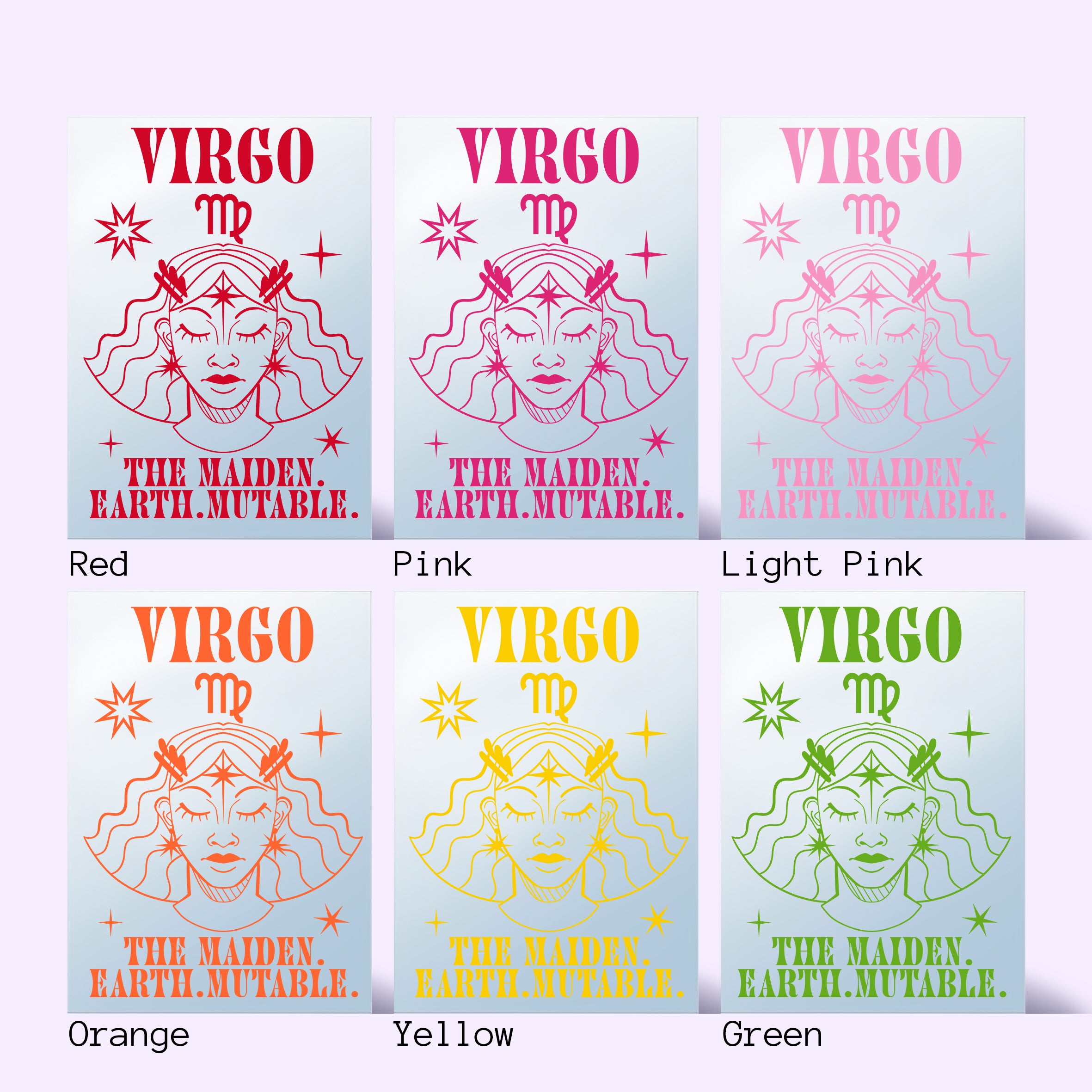 'VIRGO: Star Sign' Mirror