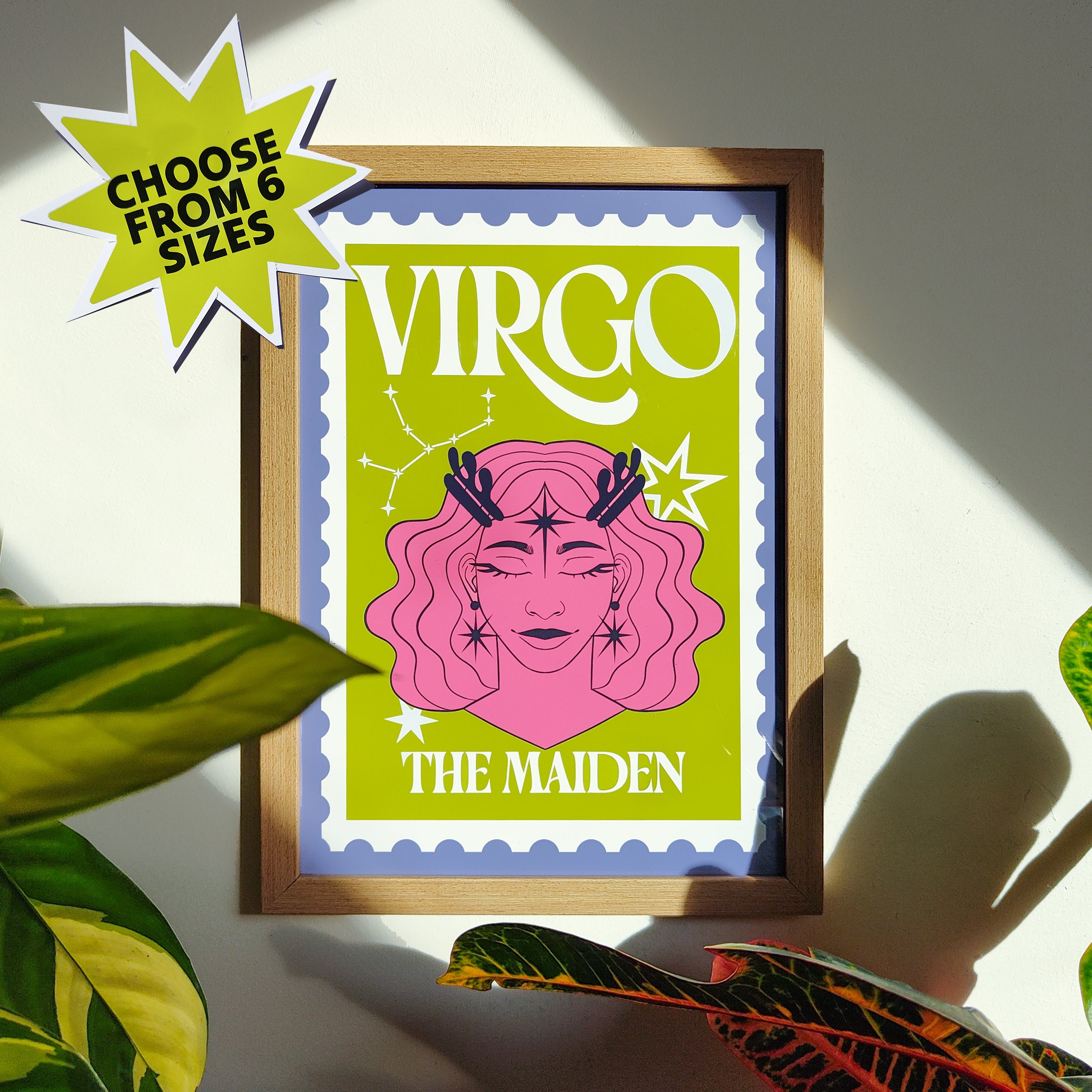 'Virgo: Stamp' Print
