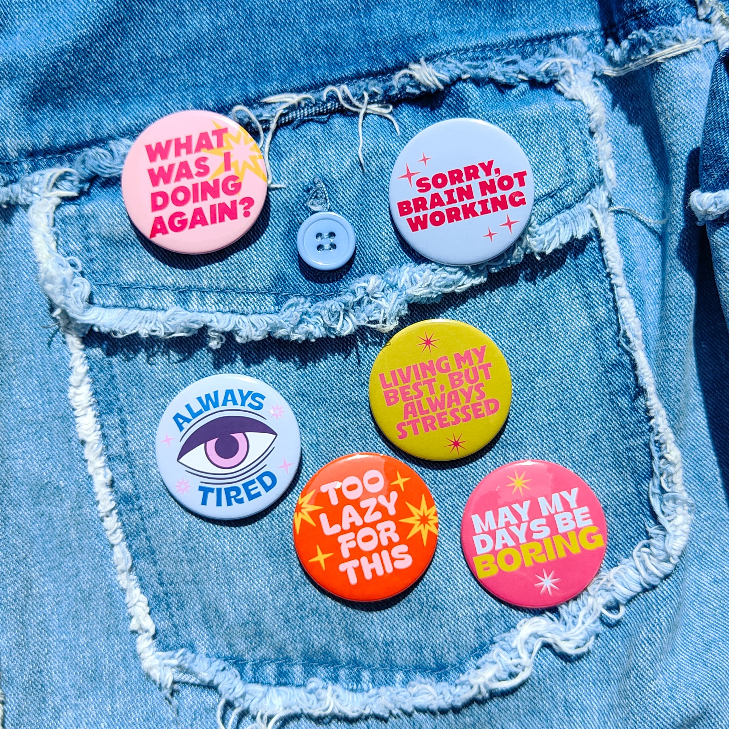 'Too Lazy for This' Badge