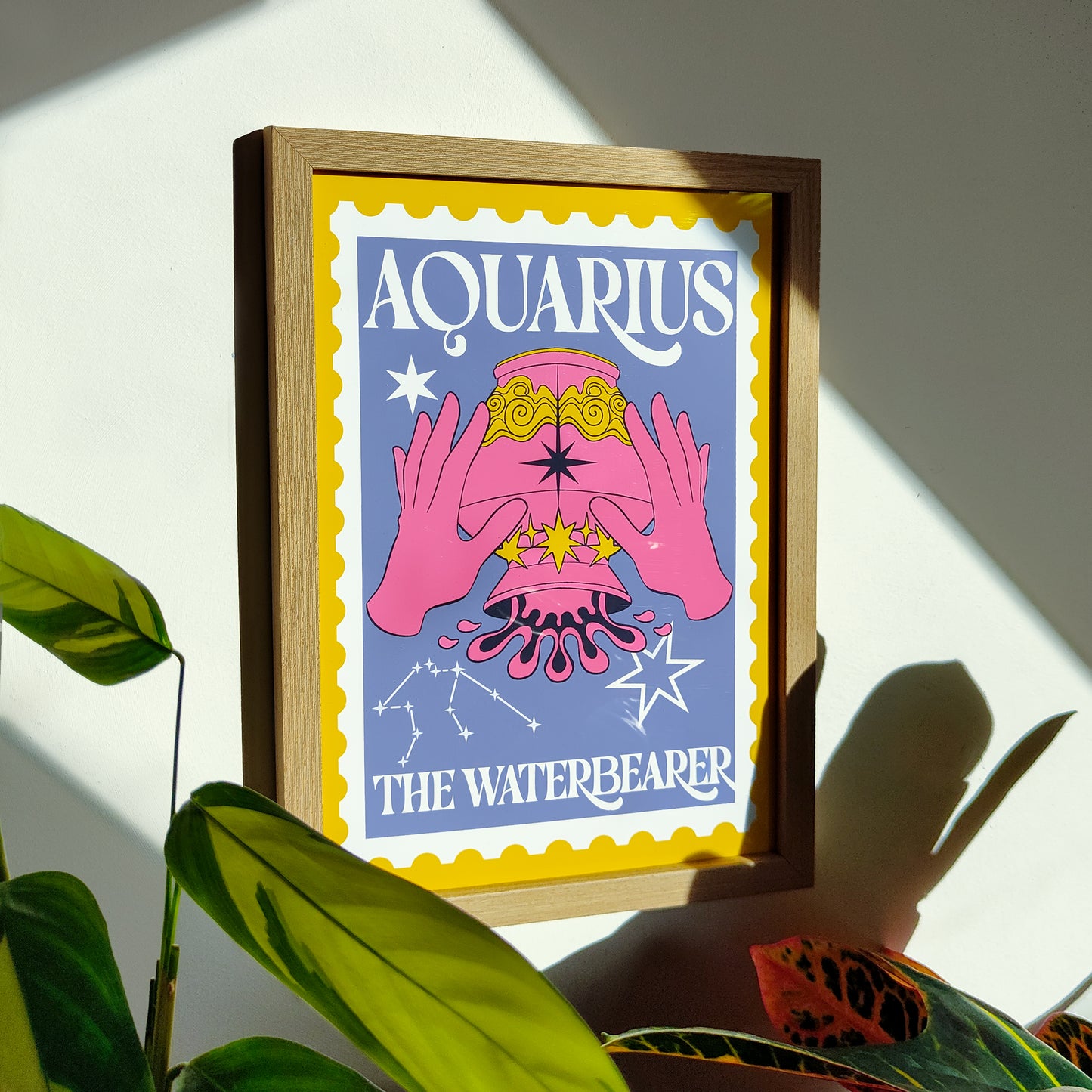 'Aquarius: Stamp' Print
