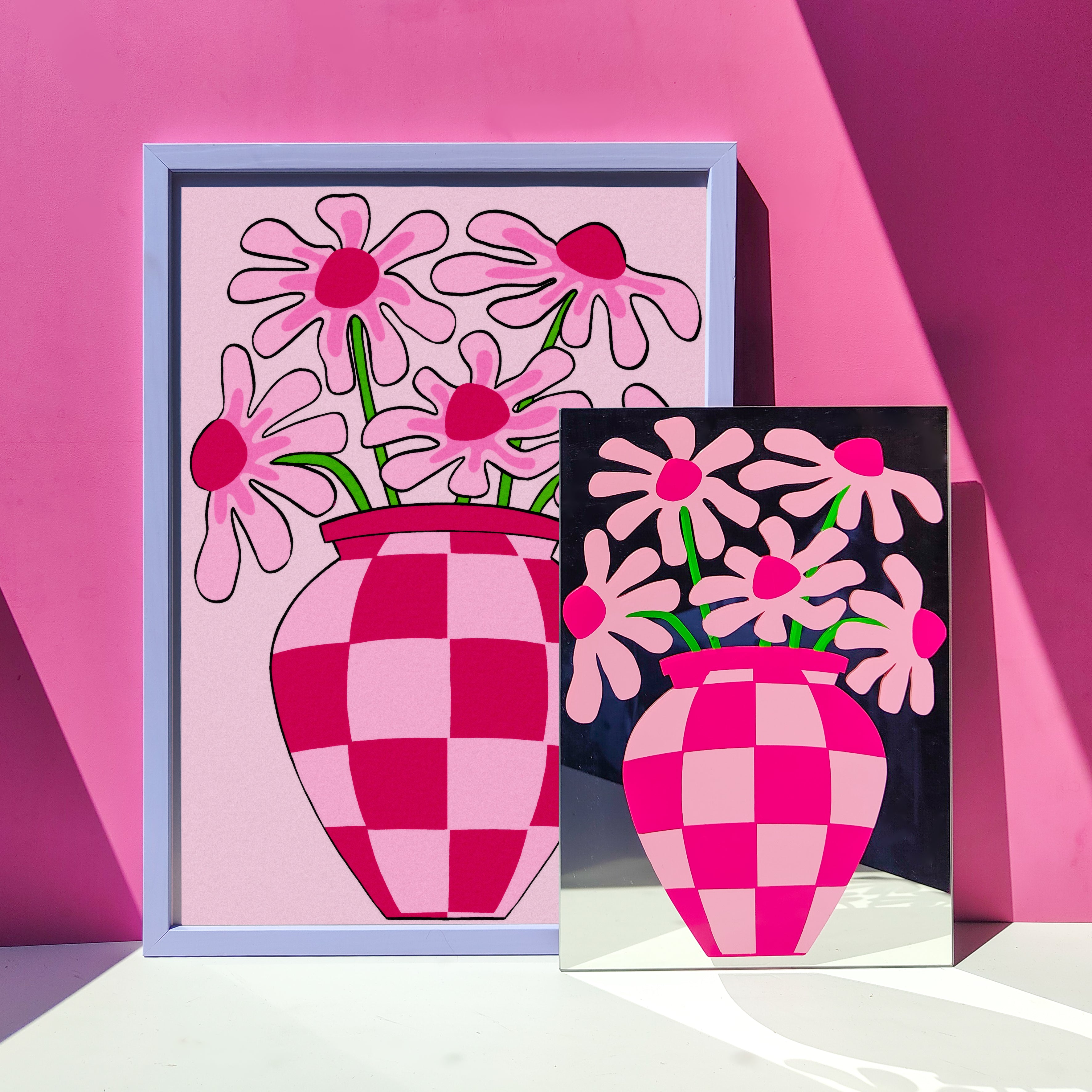 'Blossom Vase' Mirror