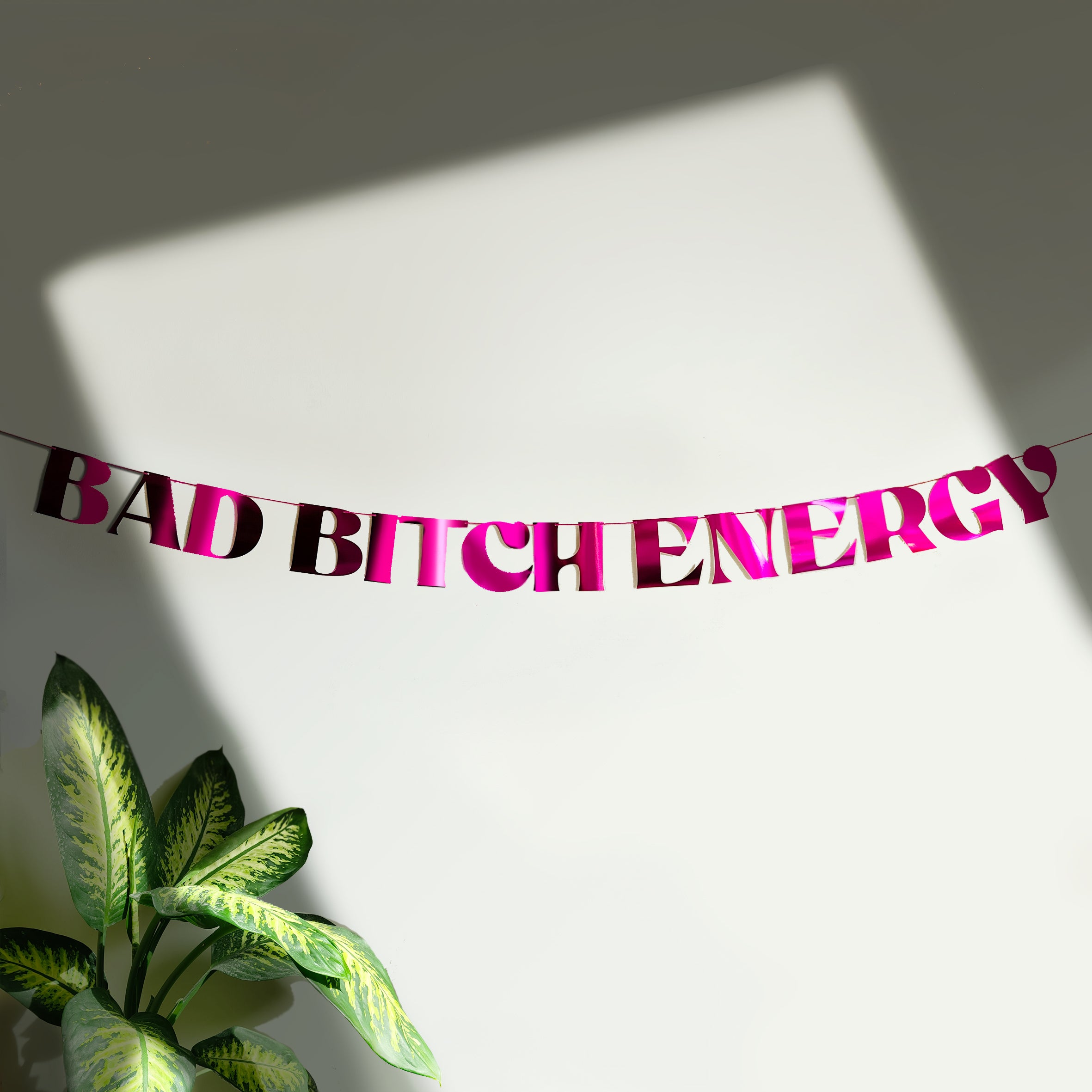 'Bad B**** Energy' String Bunting