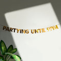 'Partying Until 9pm' String Bunting