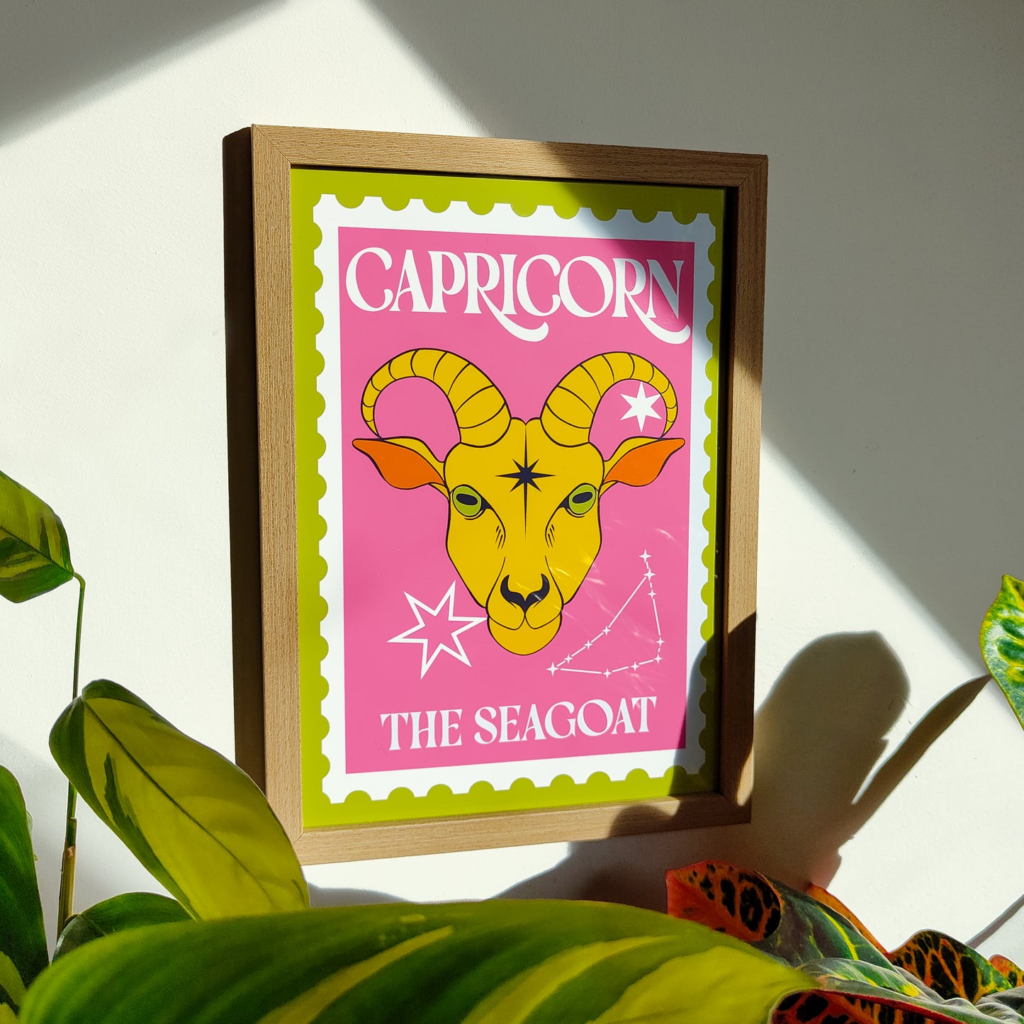 'Capricorn: Stamp' Print