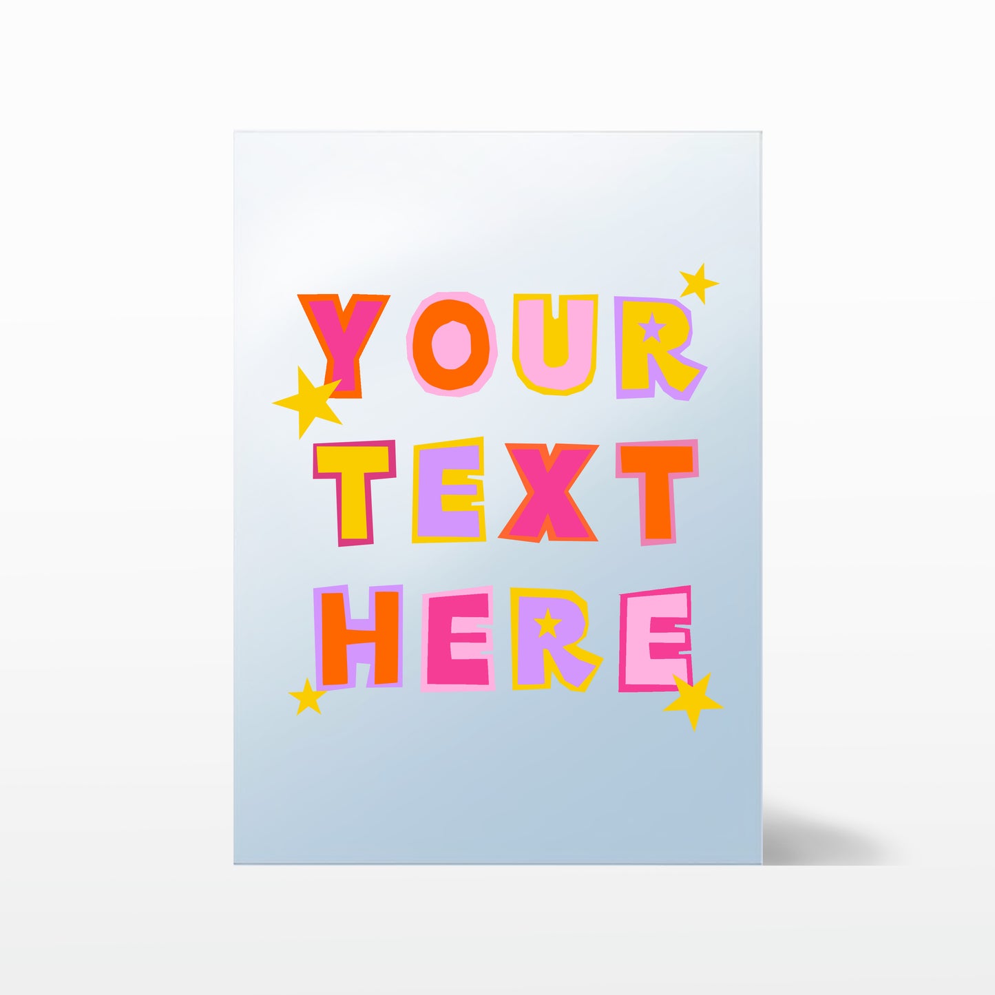 'Cut Out CUSTOM' Mirror